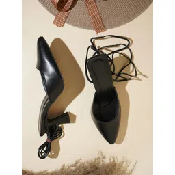 Froh Feet Embellished Kitten Sandals-picture-17