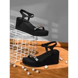 Froh Feet Embellished Party Wedge Sandals-picture-19