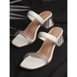 Froh Feet Women Solid Block Heel Casual Sandals-picture-20