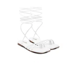 Froh Feet Women Strappy Lace Up Gladiators Flats-picture-31