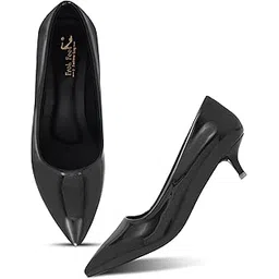 Froh Feet Women Pointed Toe Pumps with Slim Heel Design-picture-42