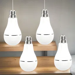 Emergency bulb 12W LED & 2000mAh battery 4hrs inverter light pack of 4 bulbBZ358 4 hrs Bulb Emergency Light-image-4