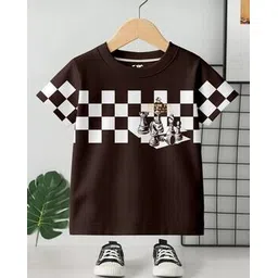 frosen fox Boys Regular Fit Graphic T-Shirt-picture-48