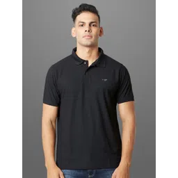 FROSEN FOX Men Solid Polo Collar Slim Fit T-shirt-picture-23