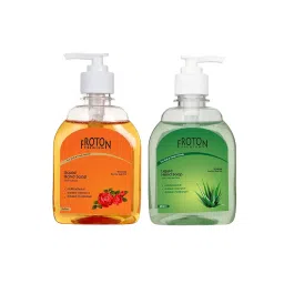 Froton 250 ml Each Rose & Aloevera Fragrance Liquid Hand Wash (Pack of 2)-picture-32