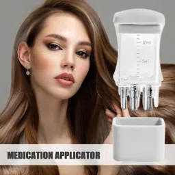 FROWWY Scalp Applicator Comb - Hair Oil & Serum Applicator with Roller Ball Massager for Hair Growth - Portable Hair Treatment Tool for Men & Women image 2