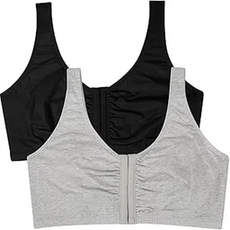 fruit of the loom Women's Front Close Builtup Sports Bra-picture-15