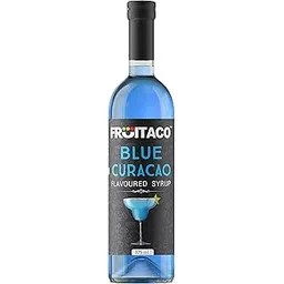Fruitaco Blue Curacao Syrup | Mixer for Mocktails, Cocktails, Drinks, Juices, Beverages | Non Alcoholic Mix (Pack of 1-375 Ml, 375, millilitre)-image-7