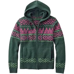 ftk Men's Hooded Knitted Cardigan Sweater with Long Sleeves Loose Fit for Spring and Autumn-picture-20