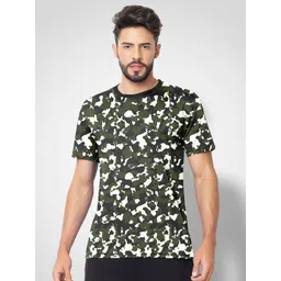 FTX Men Camouflage Printed Round Neck T-shirt-picture-32