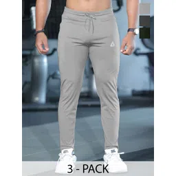 FTX Men Pack Of 3 Mid-Rise Dry Fit Track Pants-picture-35