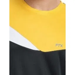 FTX Men Pack of 4 Dri-FIT Colourblocked Round Neck T-shirts image 2