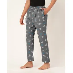 ftx Men Quirky Print Mid-Rise Pyjamas with Elasticated Waistband-picture-25