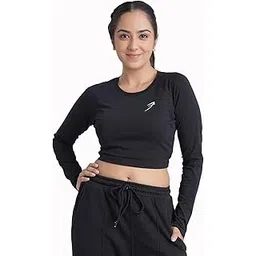 fuaark Legacy Crop Top Sports T Shirt for Women Active Gym Workout Running T-Shirts for Women-picture-54