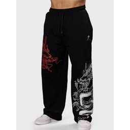 FUAARK Men Graphic Straight Fit Track Pants-picture-30