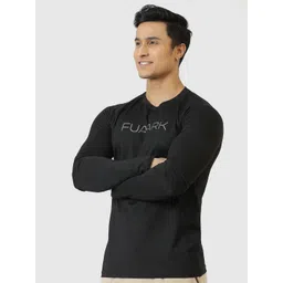 FUAARK Men Moisture Wicking Brand Logo Printed Round Neck Cotton Compression T-shirt-picture-36