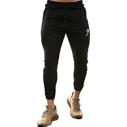 FUAARK Men's Gym & Sports Wear Stretchable Trackpant with Two Zipper Pockets-picture-51