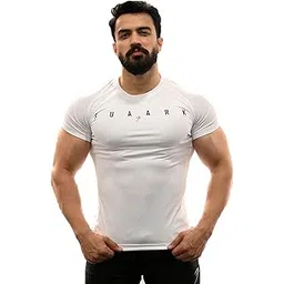 FUAARK Men's Round Neck Slim fit Gym & Active wear Sports T-Shirt for Workout & Casual Wear-image-7