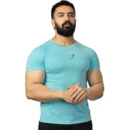 fuaark Mens Slim Fit Sports and Gym Training Workout T-Shirt-picture-51