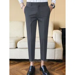 FUBAR Men Slim Fit Cropped Regular Trousers-picture-39