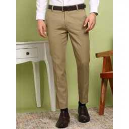 FUBAR Men Solid Slim Fit Formal Trouser-picture-17