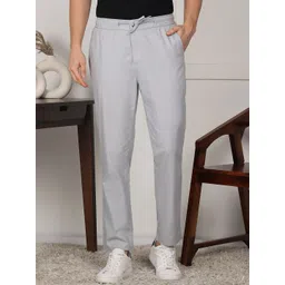 FUBAR Men Solid Slim Fit Regular Trousers-picture-21