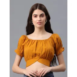 fuchsia PRETTY LOVING THING Women Brown Crop Top-picture-30