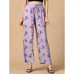 fuchsia PRETTY LOVING THING Women Floral Printed Trouser-picture-32