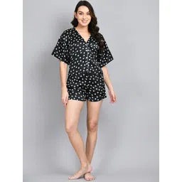 fuchsia PRETTY LOVING THING Women Printed Night suit-picture-16