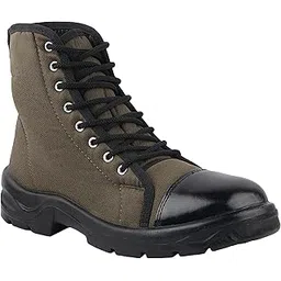 fuel Jungle Safety Shoes for Men with Industrial Steel Toe, Light Weight Construction Shoes, Anti Penetration, Non-Slip Lace Up Comfortable Footwear, (Sizes -6UK -12UK)-picture-40