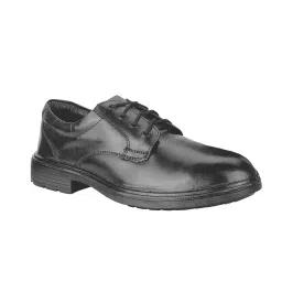 Fuel LEXUX ST Leather Slip Resistance Safety Shoes for Men with Steel Toe Single Density & PU Sole (Black, Size-9)-picture-12