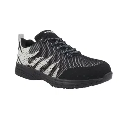 Fuel Metallic Toe Safety Shoes Rubber Low Ankle BlackKnitted Fabric for Mens Size UK7, Gracy-picture-12