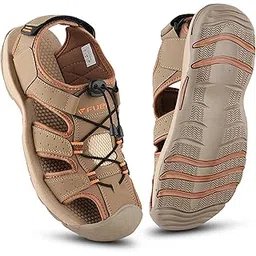 fuel Soldier-02 Flexible Fisherman Sandals for Men in Comfortable & Breathable Casual Sandals in Protective Bump Toe with Anti-Skid Outdoor & Sports Footwear-picture-19