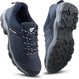 fuel Trekking Shoes for Men, Lace-Up with Style & Comfort, Lightweight Anti Skid Shoe for Running, Walking, Gym and Hiking, Stylish & Modern Footwear for Gents-picture-56