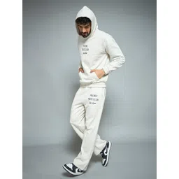 FUGAZEE Men Graphic Printed Hooded Long Sleeves Cotton Sweatshirt image 2