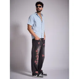 FUGAZEE Spread Collar Cotton Casual Shirt image 5