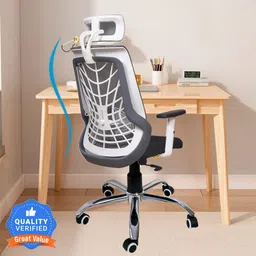 fugo Chair, Office Chair, Study Chair , Tilt Lock with 3 Years Warranty Mesh Office Executive Chair-picture-20