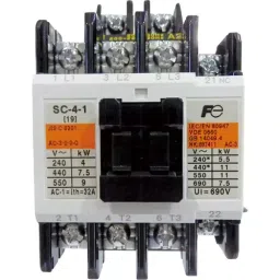Fuji Electric Standard Electromagnetic Contactor without Case Cover, SC-4-1 Coil AC200V 1b-picture-14