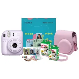 FUJIFILM Instax Mini 12 Mega Pack Instant Camera with 40 Shots (Lilac Purple)-picture-24