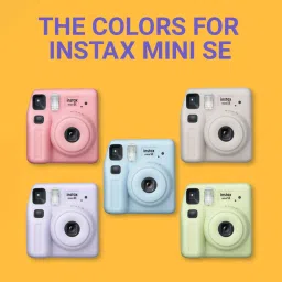FUJIFILM Instax Mini SE Joy Pack Instant Camera with 40 Shots (Pink) image 3
