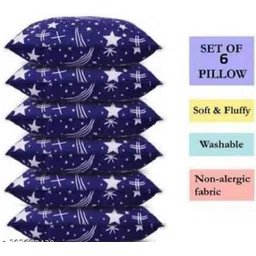 fulffystyl SOFT Microfibre Abstract Pregnancy Pillow Pack of 6-picture-0