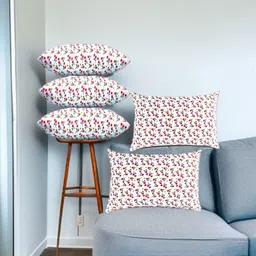 fulffystyl SOFT Microfibre Solid Sleeping Pillow Pack of 5-picture-17