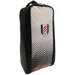 Fulham FC Boot Bag Official Merchandise, Black, - approx 35cm x 18cm x 12cm, Boot Bag-picture-24