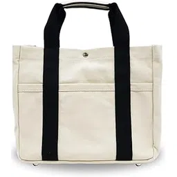 fuliz(フリス) Frisis Women's Canvas Tote Bag, Diaper Bag, Shoulder Bag, Commuting Bag, Large Capacity, A4, 2-Way-picture-39