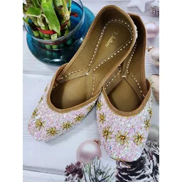 Fulkari Women Printed Ethnic Ballerinas Flats-picture-37