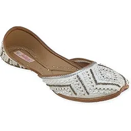 fulkari Women's Maria Formal Genuine Soft Leather Jutis-picture-24