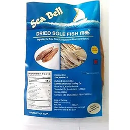 Fully Cleaned and Ready to Cook, Low Salt Medium Head Less and Skin Off Premium Sunlight Dried Export Grade Kerala Dry Sole Fish ( Nangu/Manthal ) - Wt. 200 Gms-picture-13