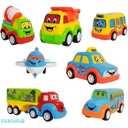 funablo Baby Toy Cars for 1 Year Old pull back Vehicles Set Cars Toy for Toddlers Toys-picture-26
