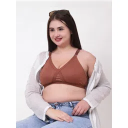 FUNAHME Women Pack Of 2 Full Coverage Everyday Heavy Bust Non Padded Bra-picture-27