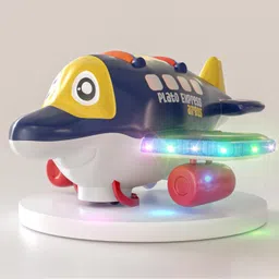 funbee 360° Rotate Plato Aeroplane Toys for Kids, Early Educational Gift Toy Vehicles-picture-44